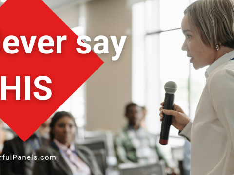 What Moderators Should Never Say