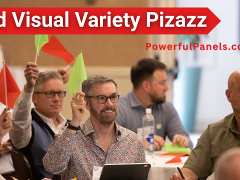 Add Visual Variety to Your Panel Discussions