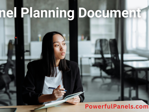 panel moderator planning document